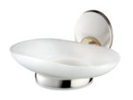Passion soap dish gold/satin nickel