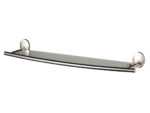 Passion glass shelf gold/satin nickel