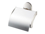 Passion  toilet roll paper holder w/cover gold/satin nickel