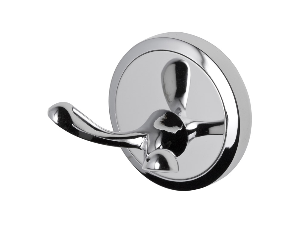 Seduction double wall hook chrome - BISK S.A.