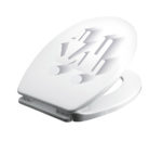 Toilet seat Iris photo couple white