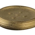 Gold soap dish