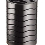 Lines toothbrush holder silver