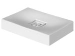 Meander soap dish white