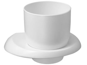 Athena szklanka z podstawką x1