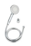BASE 5F Point shower set chrome 9